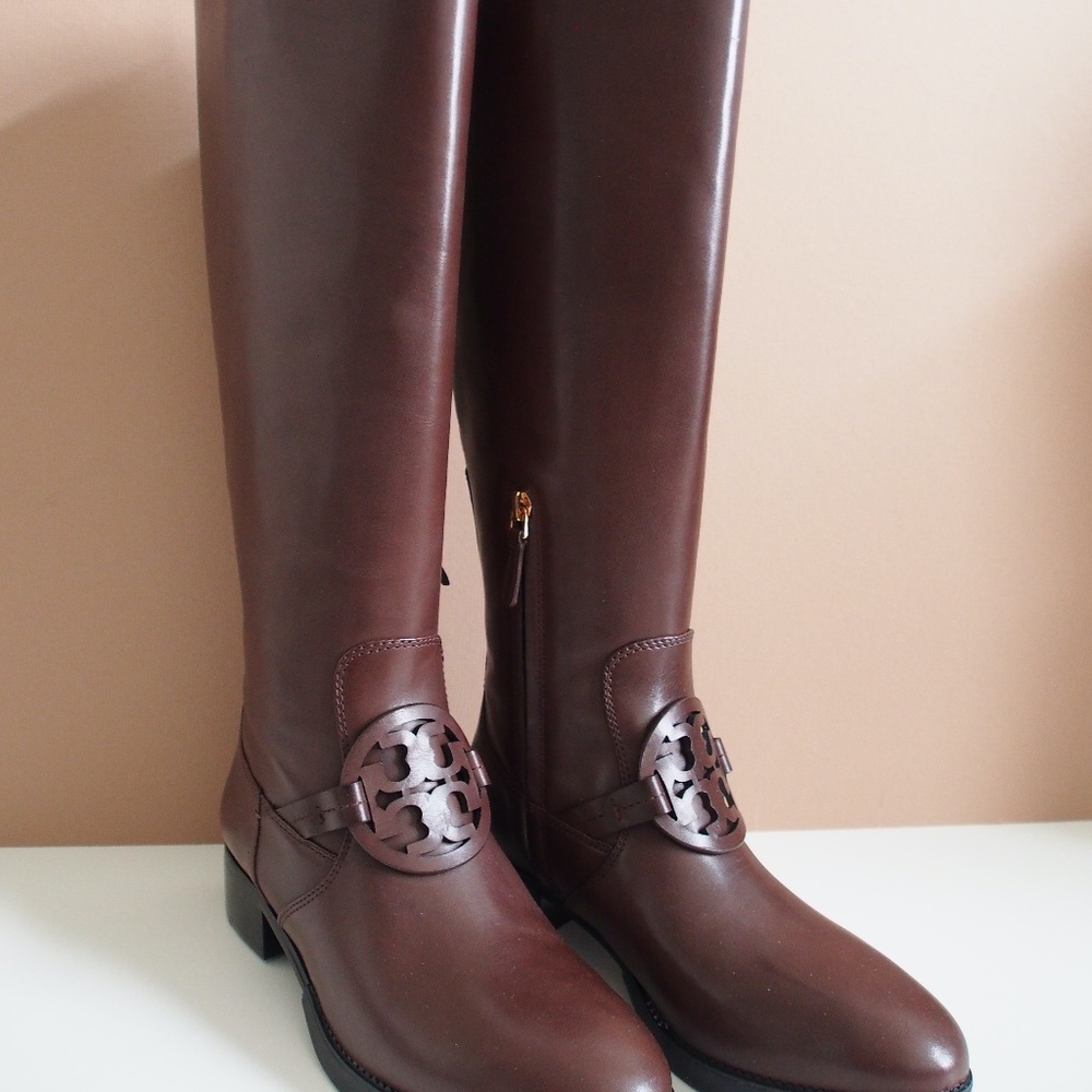 Tory Burch Miller Pull-on Riding Boots S 8.5